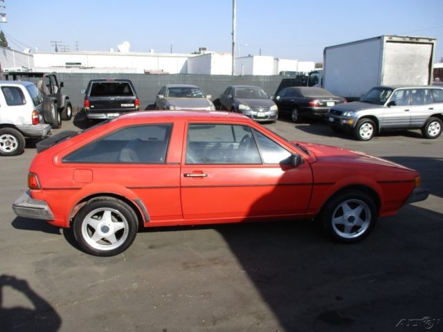 1983 volkswagen scirocco 4-cylinder manual gas no reserve