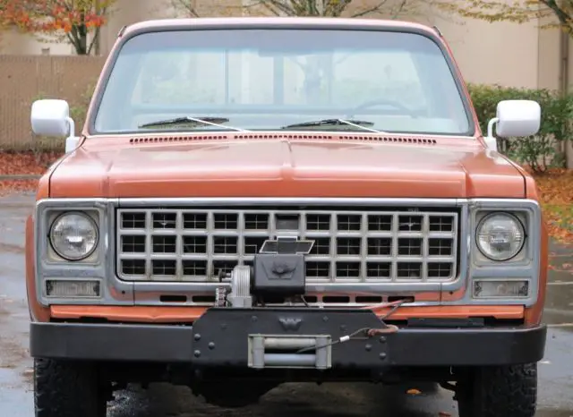 1980 chevy k20 custom deluxe 4x4 pickup - clean and ready for the next caretaker
