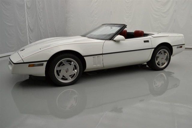 89 corvette convertible 5.7l v8 auto 4 spd a/c p/s bose low miles