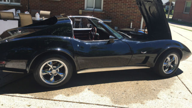 977 corvette - t- tops very fast