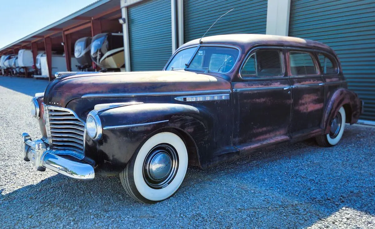 1941 buick limited bomb! great project, new interior, great patina, easy resto