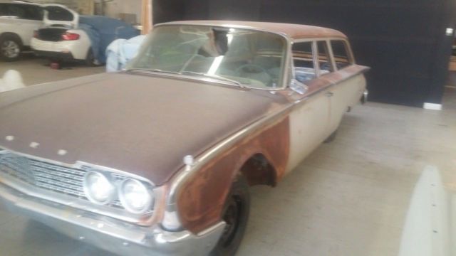 1960 ford 2dr ranch wagon project - extremely rare!