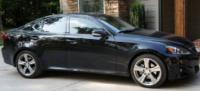 2011 lexus 250 is - black -auto - 10k mi in troutman, nc