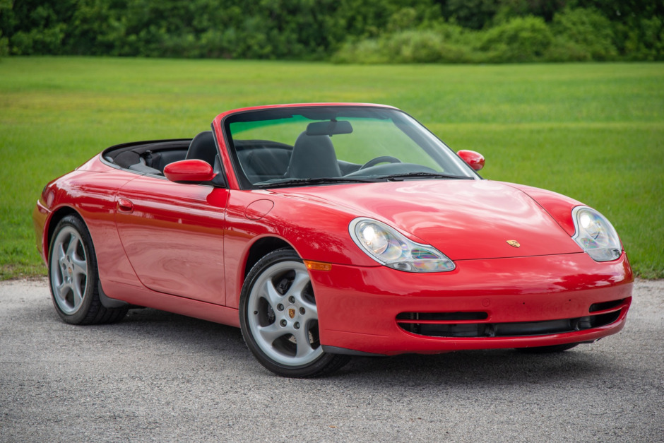 2001 porsche 911 carrera cabriolet 6-speed