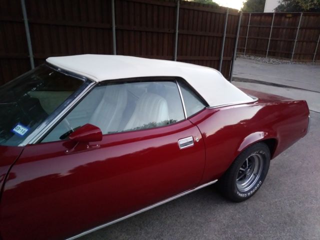 1972 mercury cougar convertible