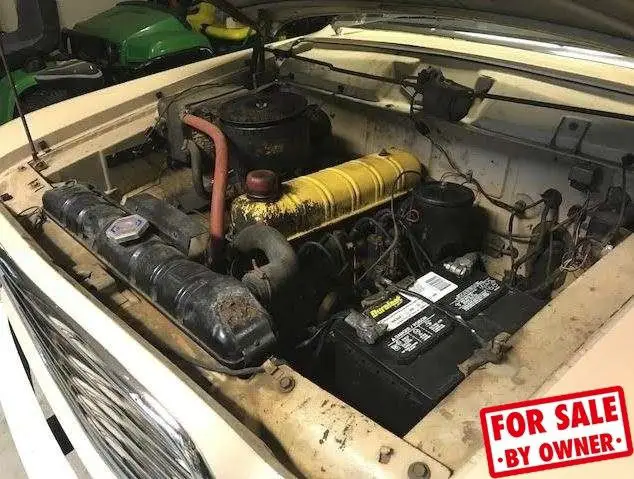 1962 studebaker champ classic truck straight 6-cylinder toolbox original c84244