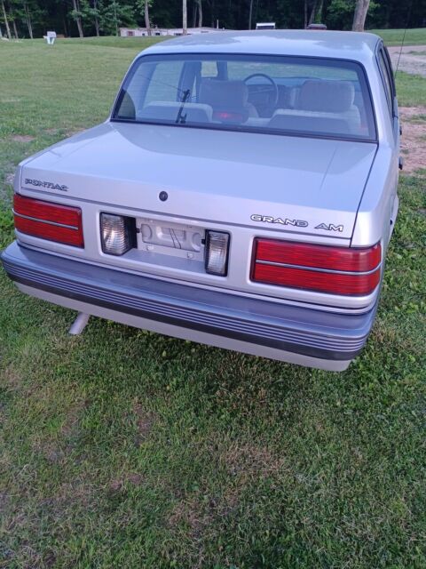 1987 pontiac grand am sedan grey fwd automatic
