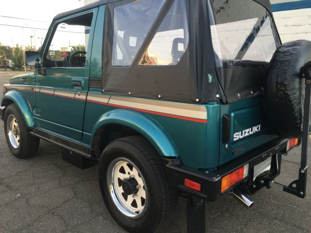 1987 suzuki samurai jx 4x4 - original 67k miles - tow ready - 100% rust free