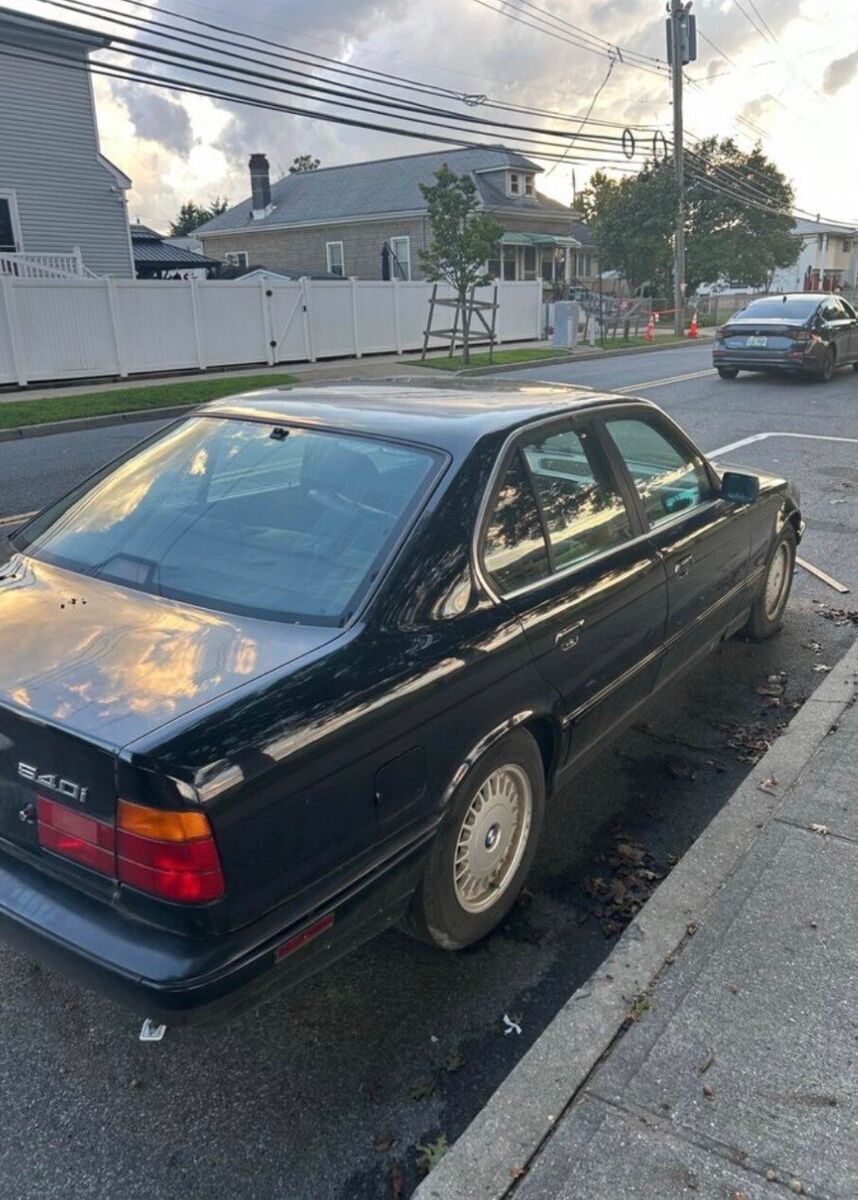 1994 bmw 540i sedan black rwd automatic i automatic