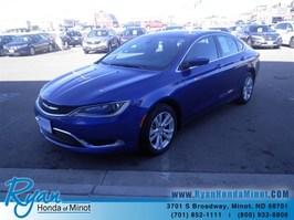 2015 chrysler 200 limited minot, nd for sale in logan, north dakota