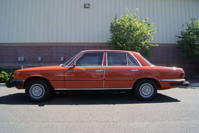 1979 mercedes-benz 300sd english red palomino very nice solid car no reserve !!!