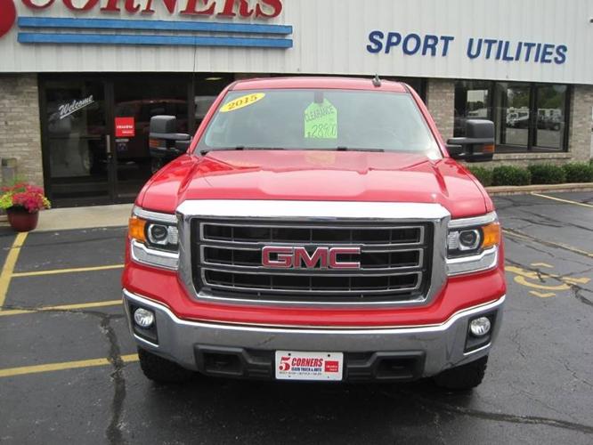 used 2015 gmc sierra 1500 4x4 double cab sle cedarburg, wi 53012 for sale in cedarburg, wisconsin