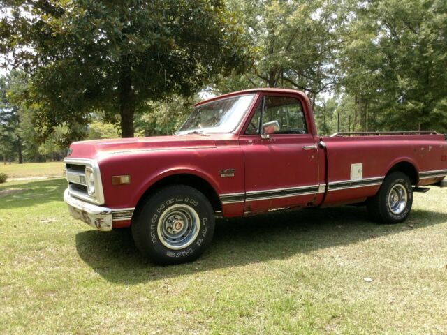 1969 chevrolet c10 custom no reserve v8 automatic a/c dependable!!!!