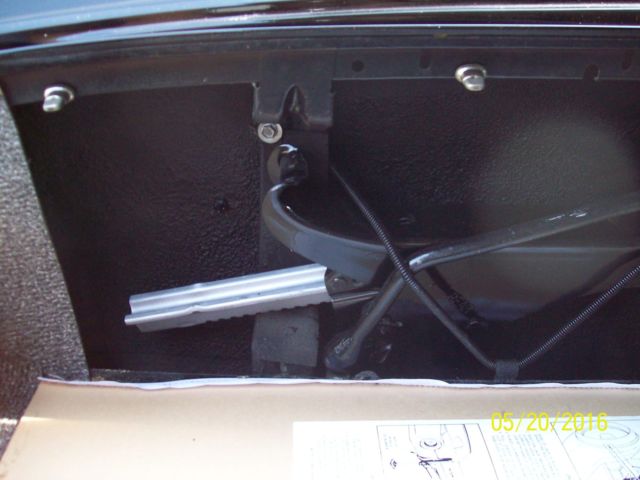2 door coupe raven black, corbra vinyl top, landau, interior light silver blue