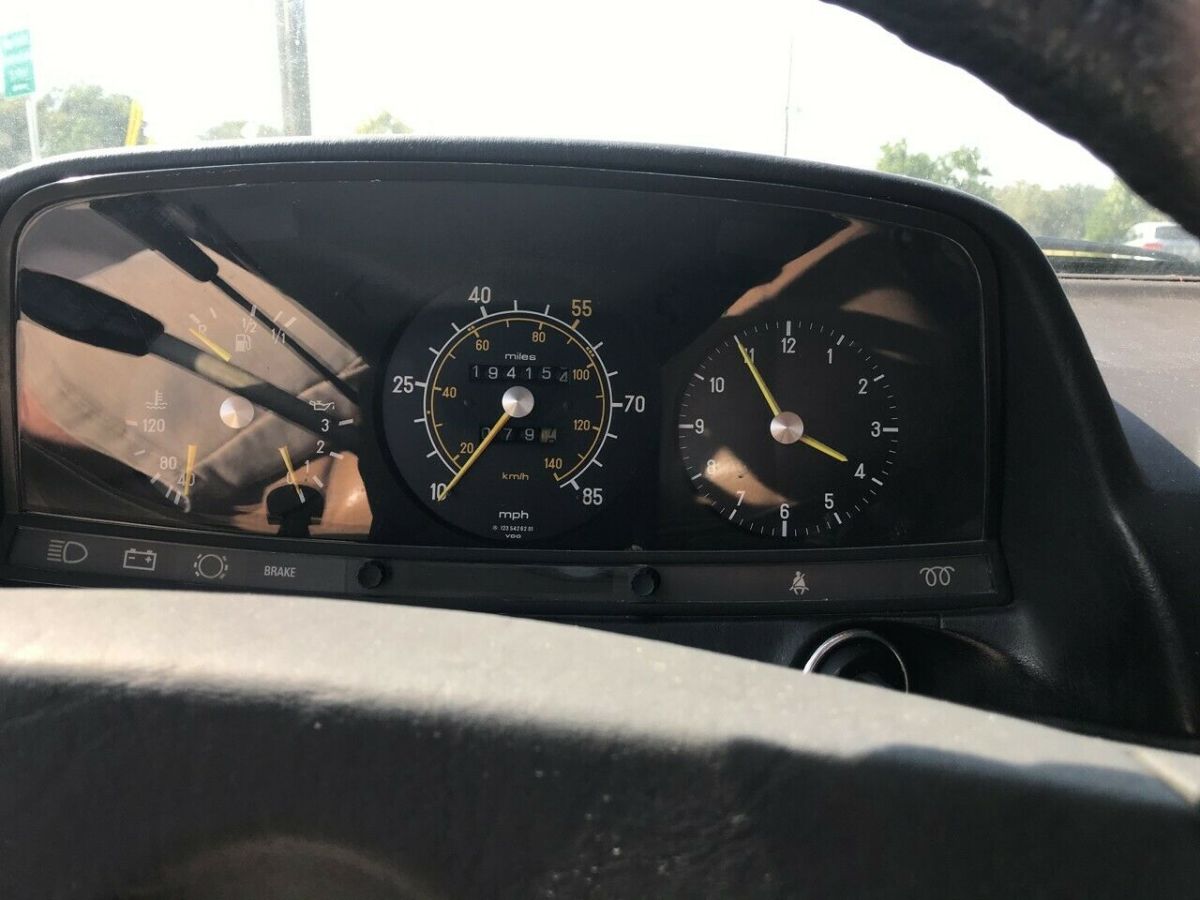 1981 mercedes-benz 240 d: clean interior, runs and drives