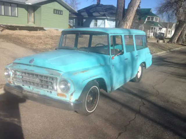 international travelall retro surf wagon runs and drives