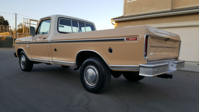 1976 ford f250 ranger xlt camper special 390 v8 auto, a/c