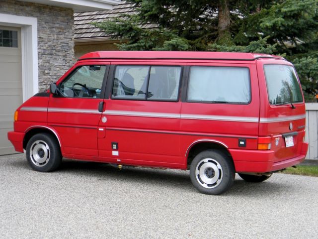 1992 volkswagen eurovan westfalia vw - rare - full camper van - original owner!