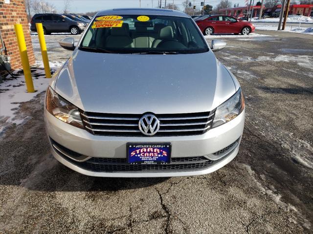 2012 volkswagen passat 2.5 se