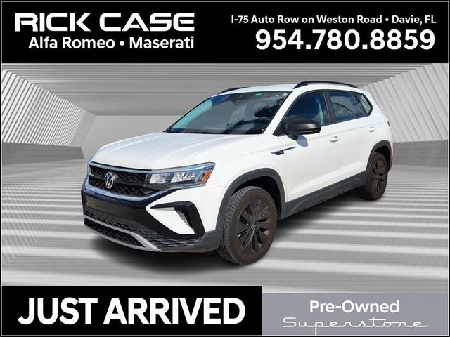 2022 volkswagen taos 1.5t s