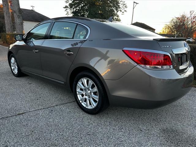 2012 buick lacrosse leather