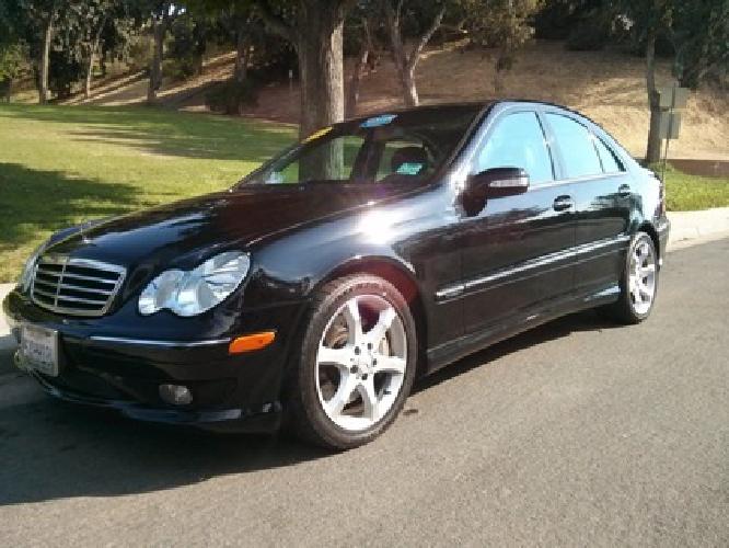 obo 2007 mercedes benz c230 4 door, black on black, 115k low miles, 1 owner, warrant in san diego, ca