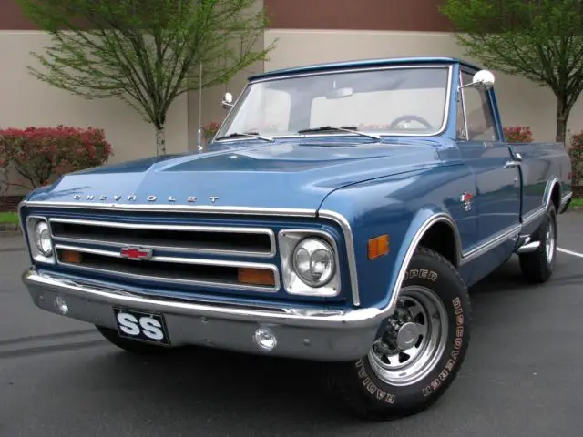 1968 chevrolet c20 custom - mildly rodded and ready for next long-term owner