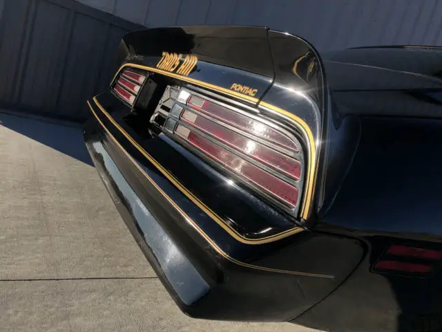 1978 pontiac trans am se tribute ws6 - w72, t-tops, black on black, 73k miles