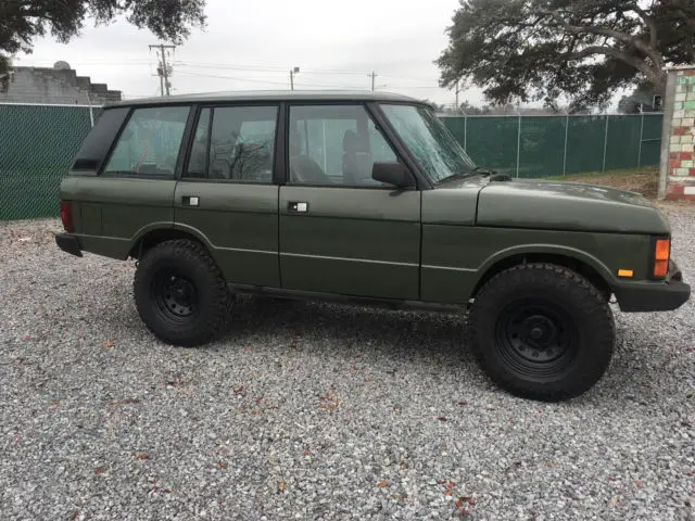range rover classic - freshened 300tdi - rust free! manual r380 5 speed