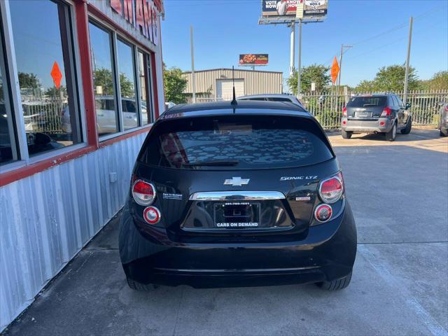 2012 chevrolet sonic 2lz