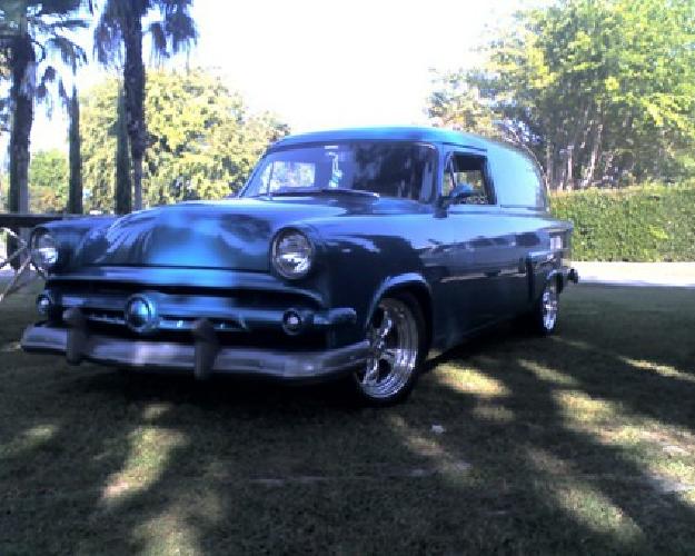 obo 1954 ford sedan delivery courier wagon 2dr sell/trade in fresno, ca