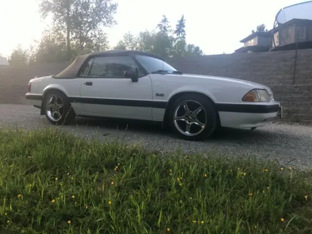 clean! 1988 ford mustang lx convertible