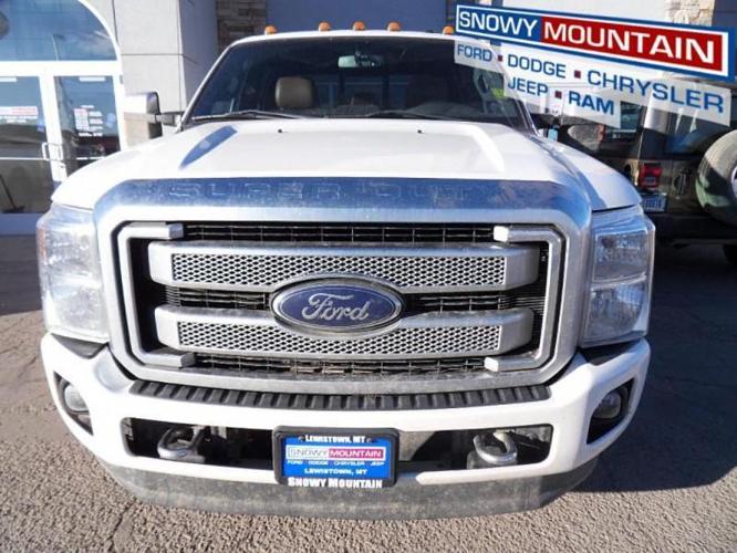 2015 ford f-350 super duty platinum 4x4 platinum 4dr crew cab 8 ft. lb srw pickup for sale in heath, montana