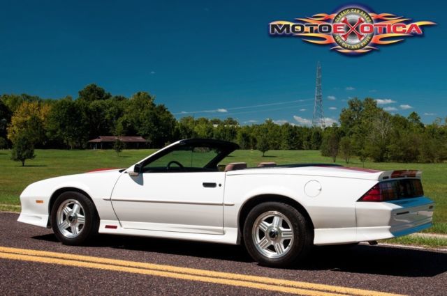 1992 chevrolet camaro z28 convertible heritage edition
