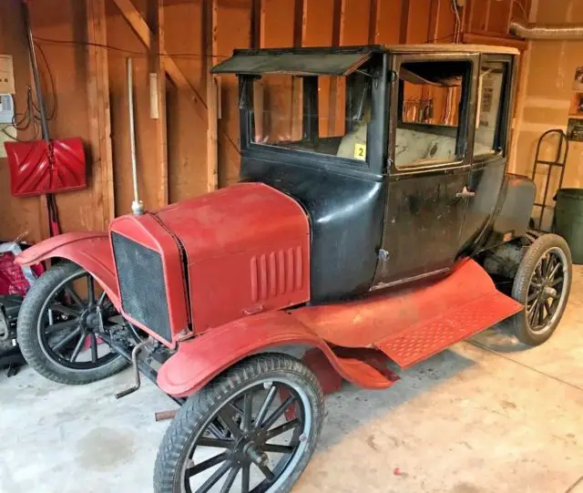 1922 / 1923 ford model t coupe barn find survivor car