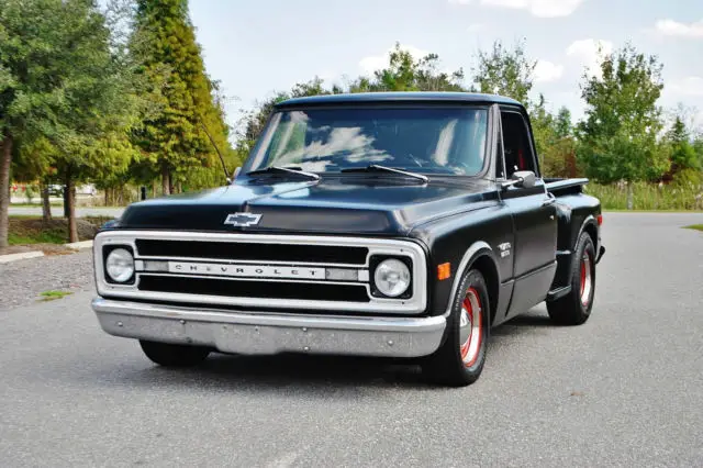 simply sweet restored rat rod 70 chevrolet c-10 with a/c p.s,new 350 v-8 engine