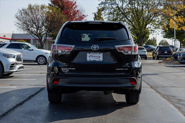 2015 toyota highlander limited platinum