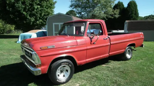 1972 ford f100 custom pickup