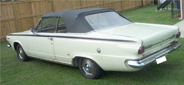 1964 dodge dart gt convertible, restored