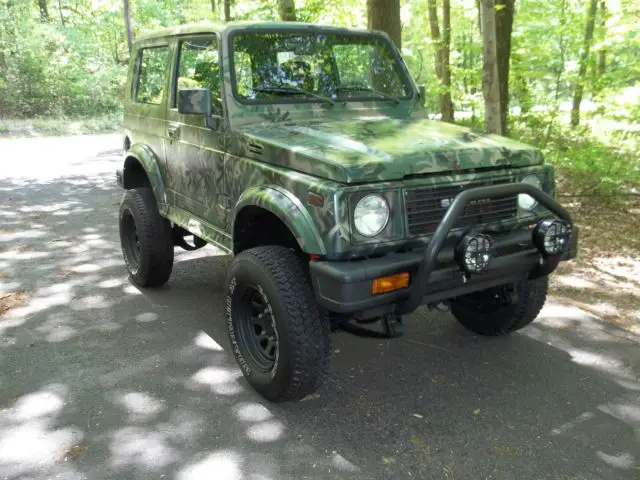 1988 suzuki samurai tin top - barn find, repaired, moded, now turn-key