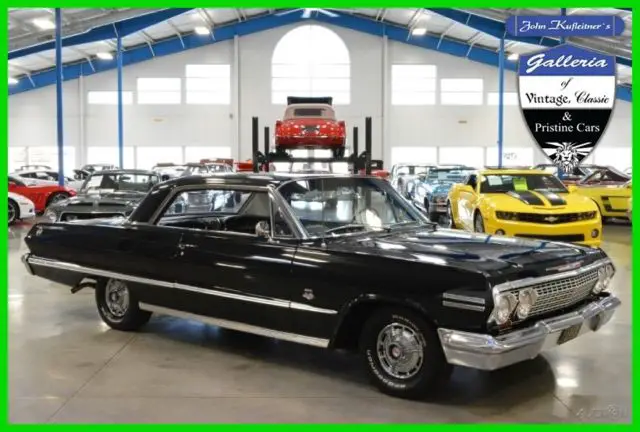 1963 impala ss 4-speed manual 409ci v8 425hp dual 2x4bbl carbs 63