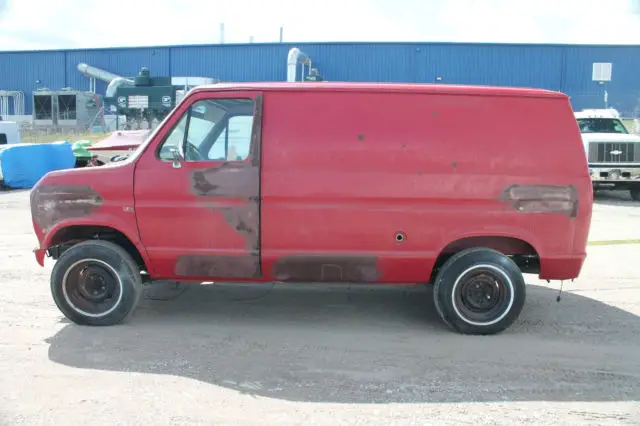 1978 ford panel van econoline 351 v8 1800 actual miles barn find vannin custom
