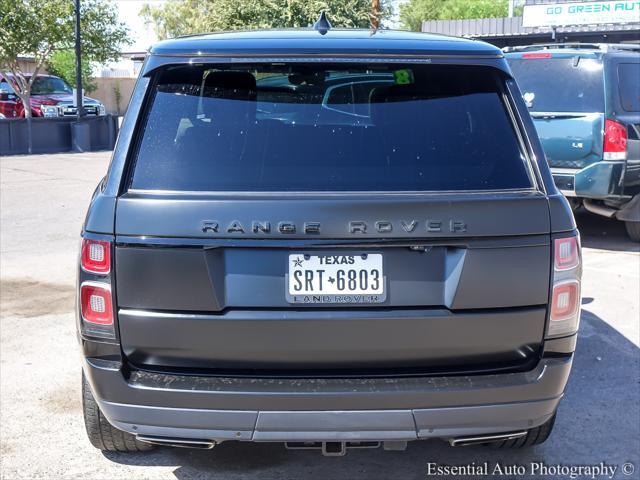 2018 land rover range rover 3.0l supercharged hse