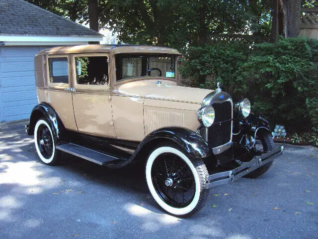1929 ford model a fordor blindback sedan model 170-a beautiful correct car