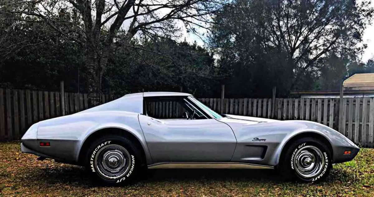 1975 chevrolet corvette stingray sportscar grey rwd automatic