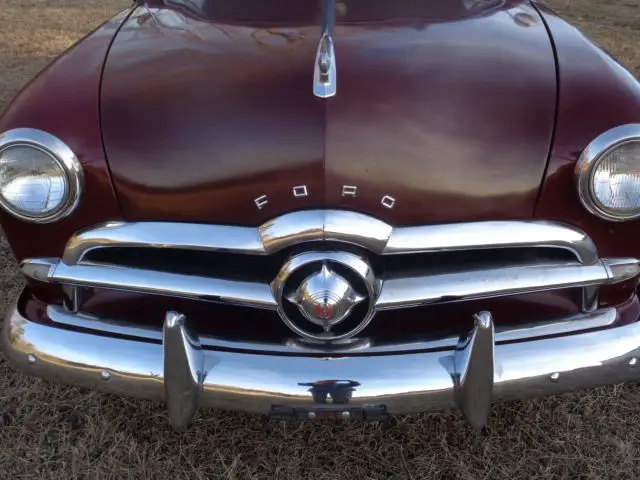 1949 ford custom 4 dr sedan v8 straight drive
