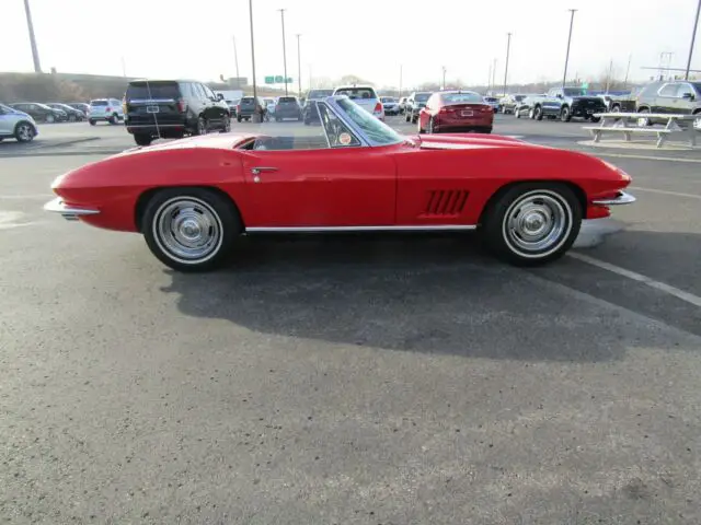 1967 chevrolet corvette stingray convertible 327ci