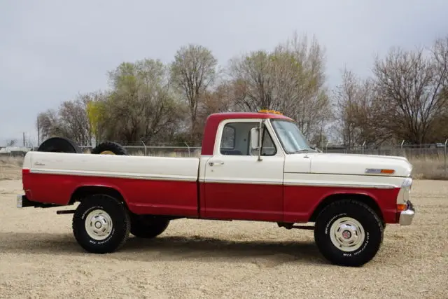 rare 1972 ford f100, ranger edition, factory 4x4, 1 owner, low mileage