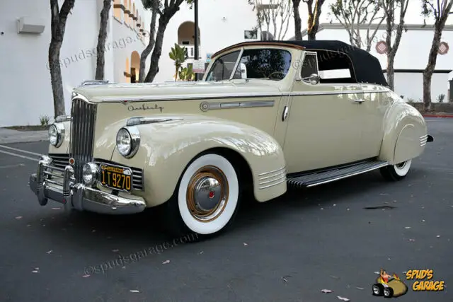 1942 packard 160 "one-sixty" convertible super 8 #2027 35,472 actual miles aaca