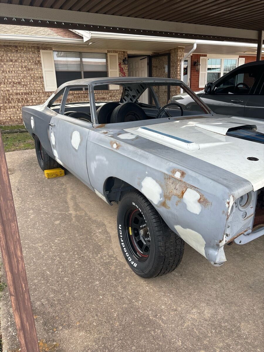 1969 plymouth road runner blue base